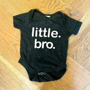 Little bro onesie
